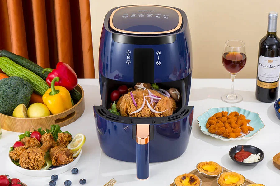 cooking in an air fryer