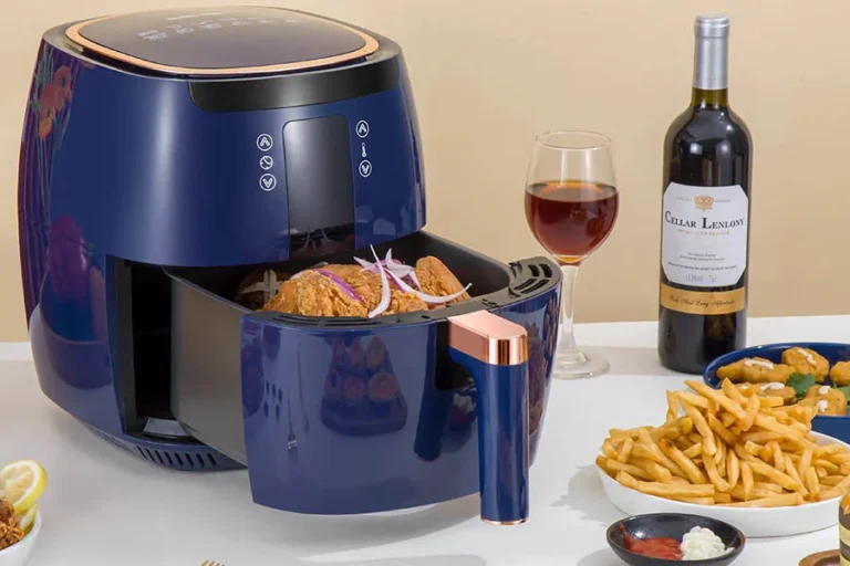 cooking a burger in air fryer