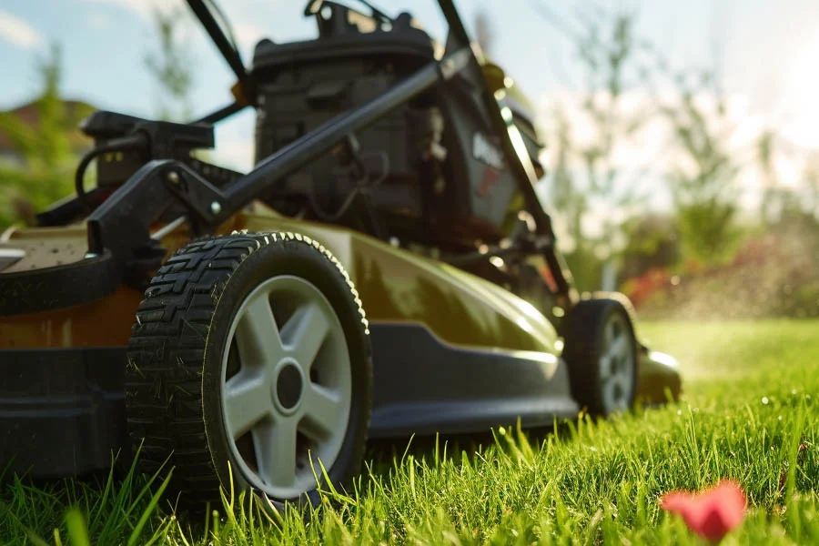 battery cordless lawn mower