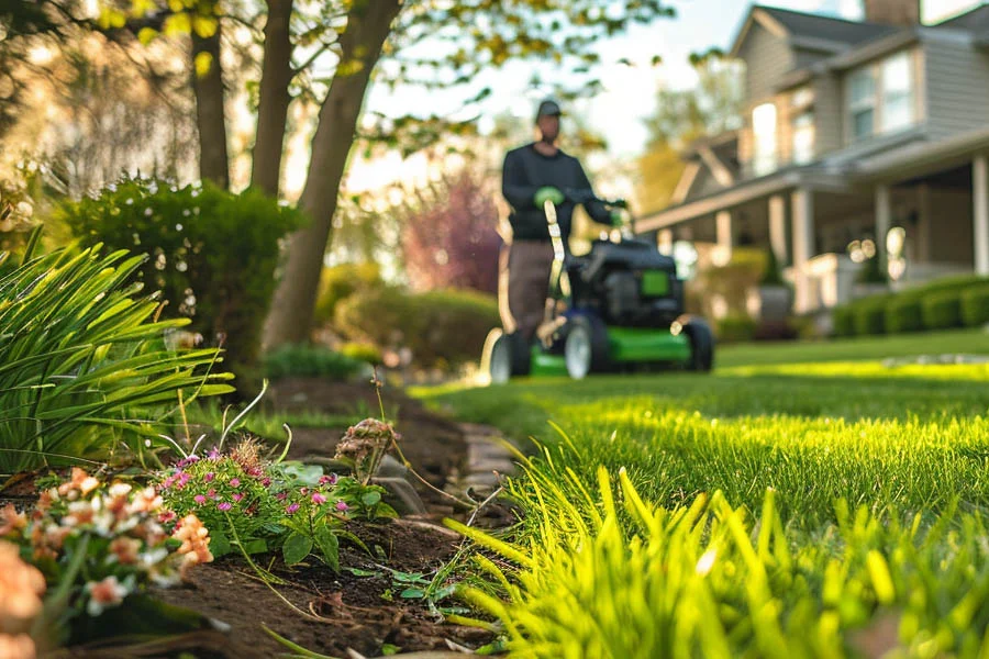 battery cordless lawn mower