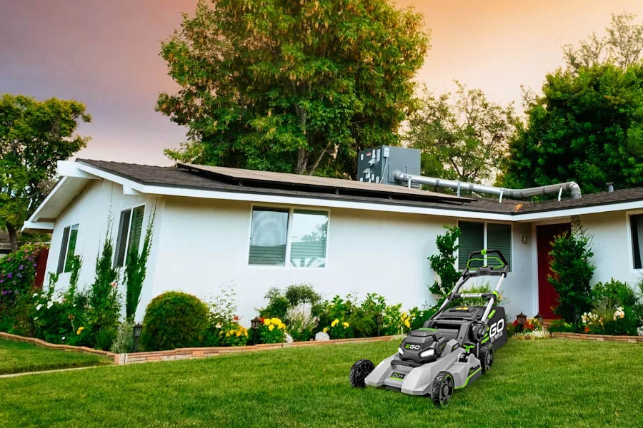 self propelled lawnmower